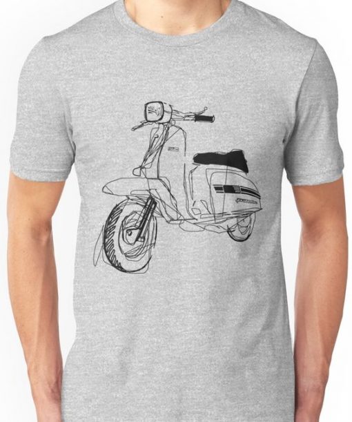 LAMBRETTA CUSTOM LINE ART T-Shirt FD01