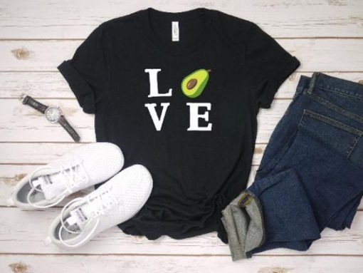 Love Avocado T Shirt SR01