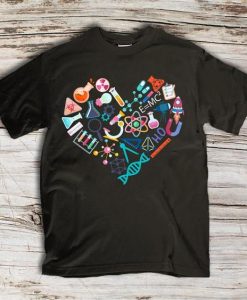 Love Science T-shirt ZK01