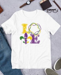 Mardi Gras Love T Shirt SR01