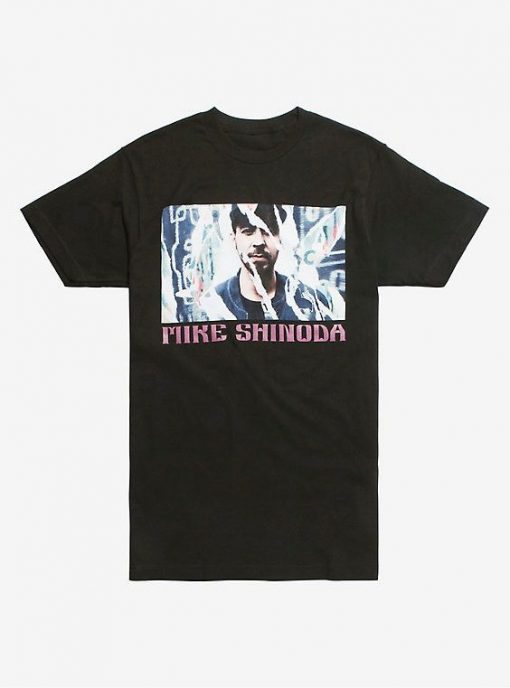 Mike Shinoda Torn Photo T-Shirt AD01