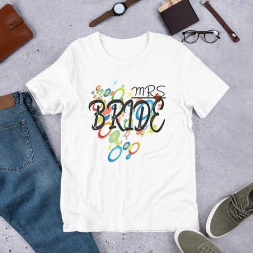 Mrs Bride T Shirt SR01