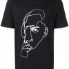 Neil Barrett Face Sketch T-shirt FD01