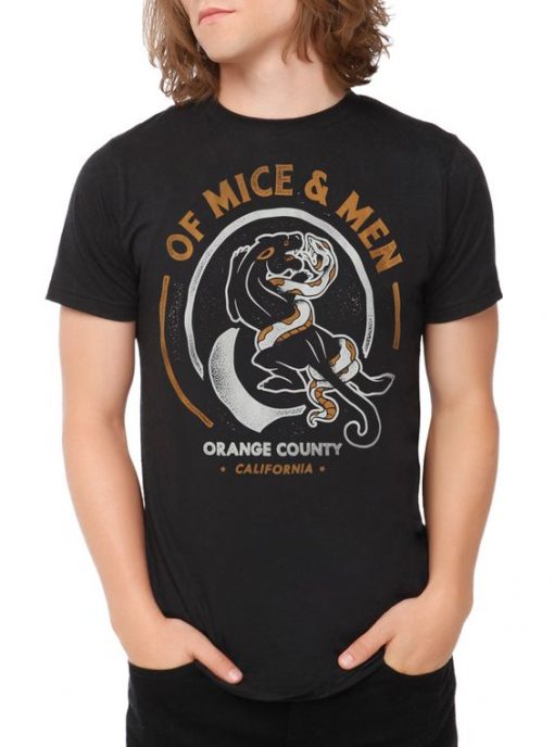 Of Mice & Men Panther & Snake T-Shirt DV01