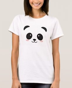 Panda bear face T-Shirt SR01