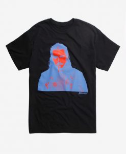 Post Malone Red & Blue Photo T-Shirt AD01