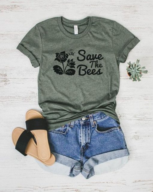 Save The Bees T Shirt SR01