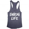 Shrug Life Womens Tri Tank Top DS01