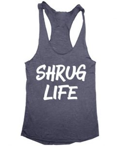 Shrug Life Womens Tri Tank Top DS01