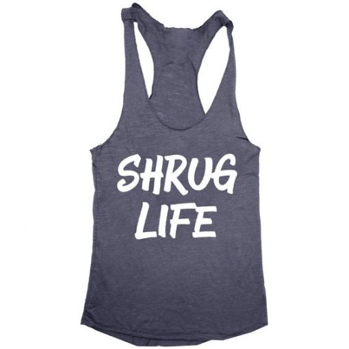 Shrug Life Womens Tri Tank Top DS01