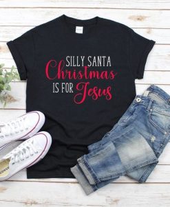 Silly Santa Christmas T Shirt SR01