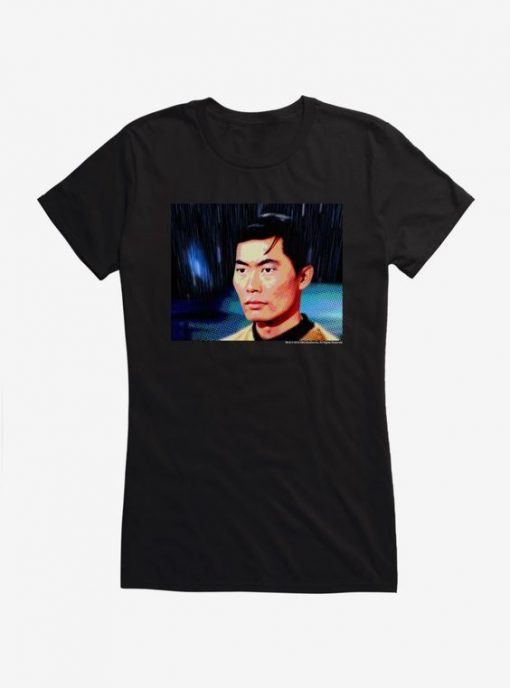 Star Trek Sulu Original Series Girls T-Shirt EC01