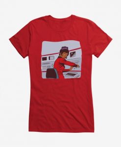 Star Trek Uhura Control Room Girls T-Shirt EC01