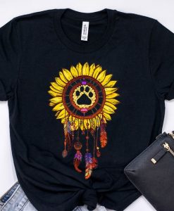 Sunflower Paw Dreamcatcher Shirt ZK01