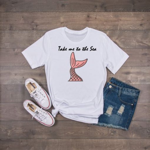 Take Me To The Sea T Shirt SR01