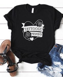 Tattooed Mom T Shirt SR01