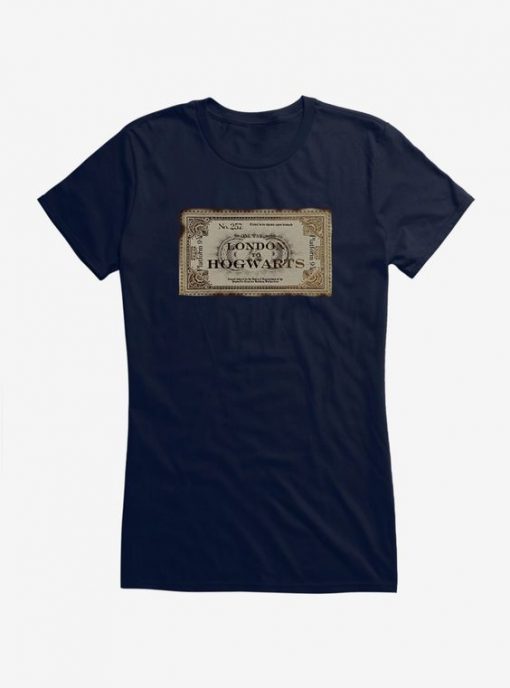 Ticket To Hogwarts T-Shirt SN01