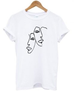 Twin Face Art T-Shirt FD01