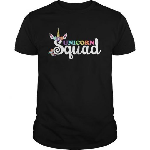 Unicorn Squad Shirt Lovely Gift T Shirt DV01