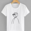 Wmn Figure Print Tee T-shirt FD01