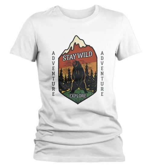 Women's Stay Wild T-Shirt FD01