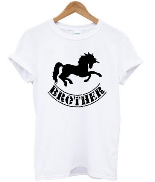 unicorn brother t-shirt SR01