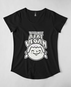 A Fat Vegan T-Shirt EL01