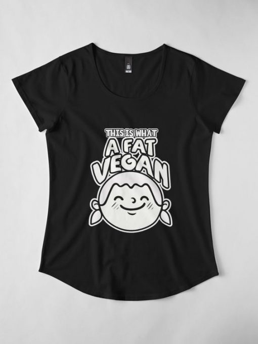 A Fat Vegan T-Shirt EL01