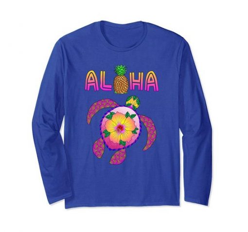 Aloha Honu Turtle Sweatshirt SR01