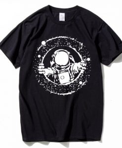 Astronout black t-shirt ER31