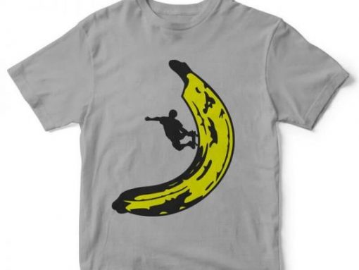 Banana Skateboard tshirt FD01