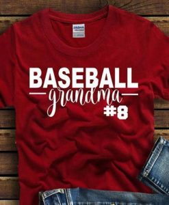 Baseball Grandma T Shirt SR01