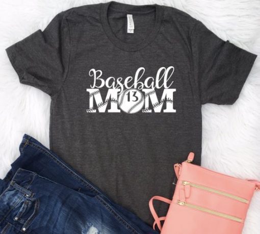 Baseball Mom Funny T Shirt SR01