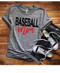 Baseball Mom T Shirt SR01