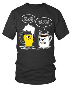 Beer And Coffe T Shirt SR01
