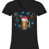 Beer Christmas Shirt Santa Hat T Shirt SR01