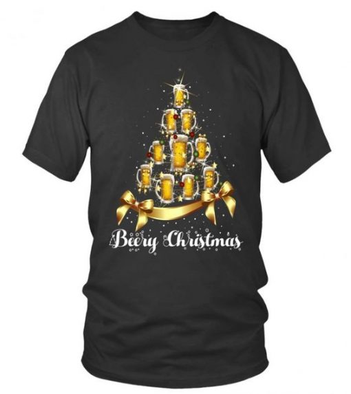Beery Christmas T Shirt SR01