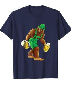 Bigfoot in Lederhosen Beer T Shirt SR01