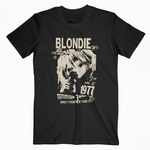 Blondie T Shirt LA 1977 T-shirt FD01