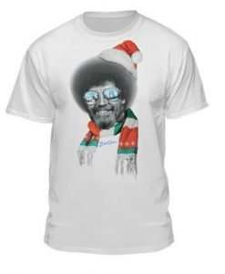 Bob Ross Christmas T-Shirt EL29