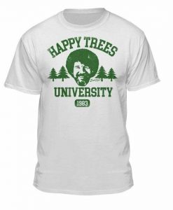 Bob Ross Happy Trees University T-Shirt EL29