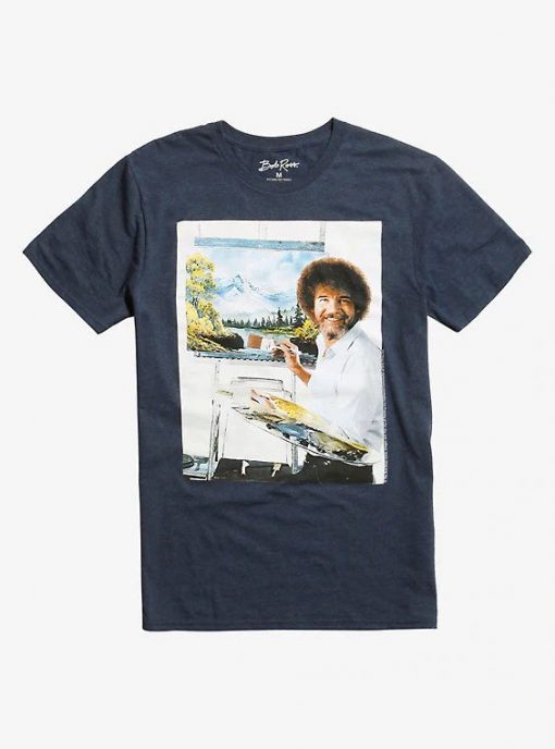 Bob Ross Photo T-Shirt EL29