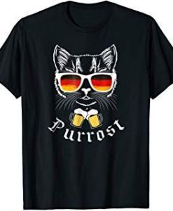 Cat Purrost Beer T Shirt SR01
