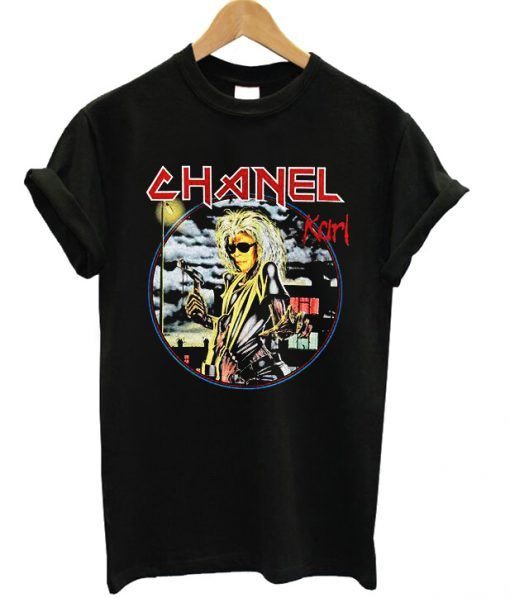 Chanel Karl Iron Maiden T-Shirt EL31