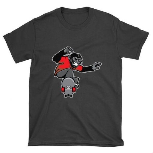 Chimp Skateboarder T-Shirt FD01