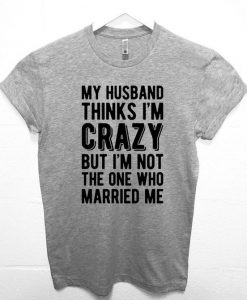 Christmas Gift for wife My Husband T-Shirt AV