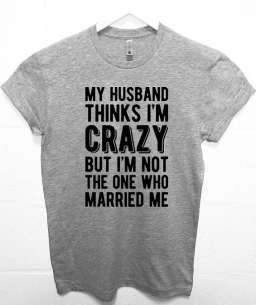 Christmas Gift for wife My Husband T-Shirt AV