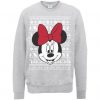 Christmas Minnie Face Sweatshirt FD