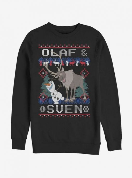 Christmas Olaf&Sven Sweatshirt FD