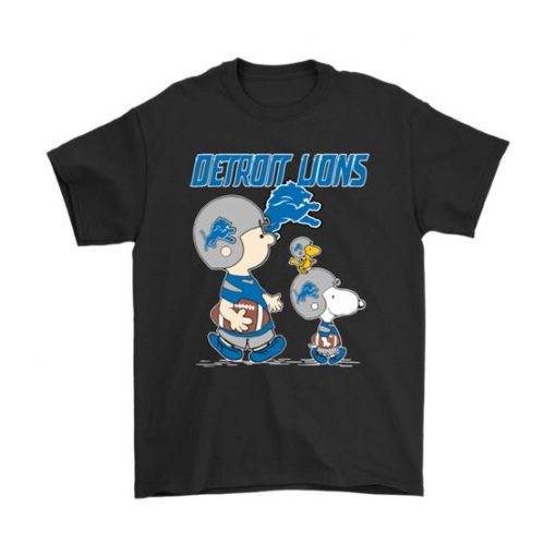 Detroit Lions Let's Play Football T-Shirt EL01